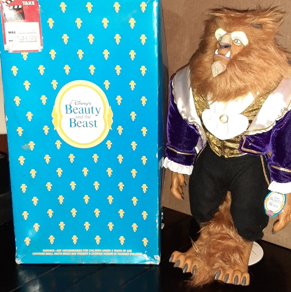 Vintage Beast Doll from the Beauty and Beast